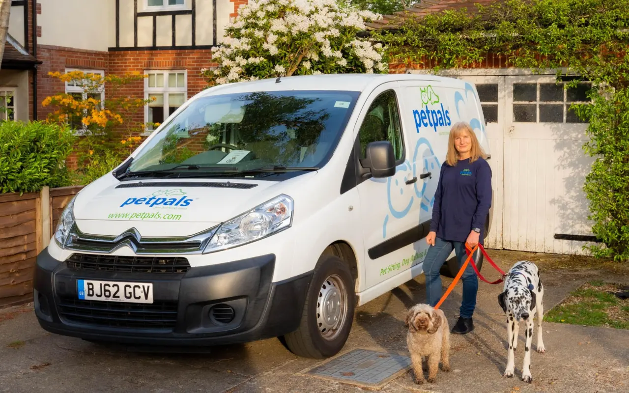 Petpals branded fleet van
