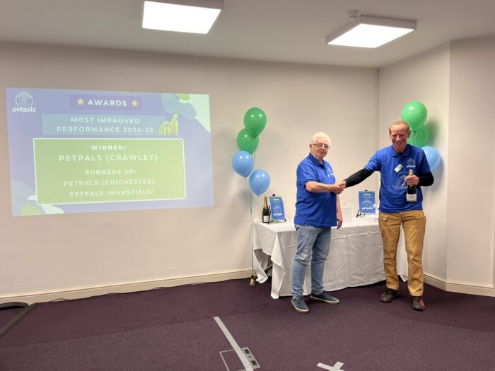 James Callow of Petpals Crawley - Most Improved Performance 2024–25