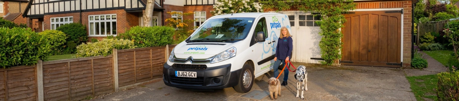Clare — Petpals franchisee with branded fleet van
