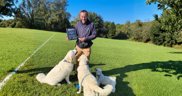 Petpals Crawley franchisee James Callow wins a Great British Franchisee Award, recognising his business growth, outstanding pet care and customer service.